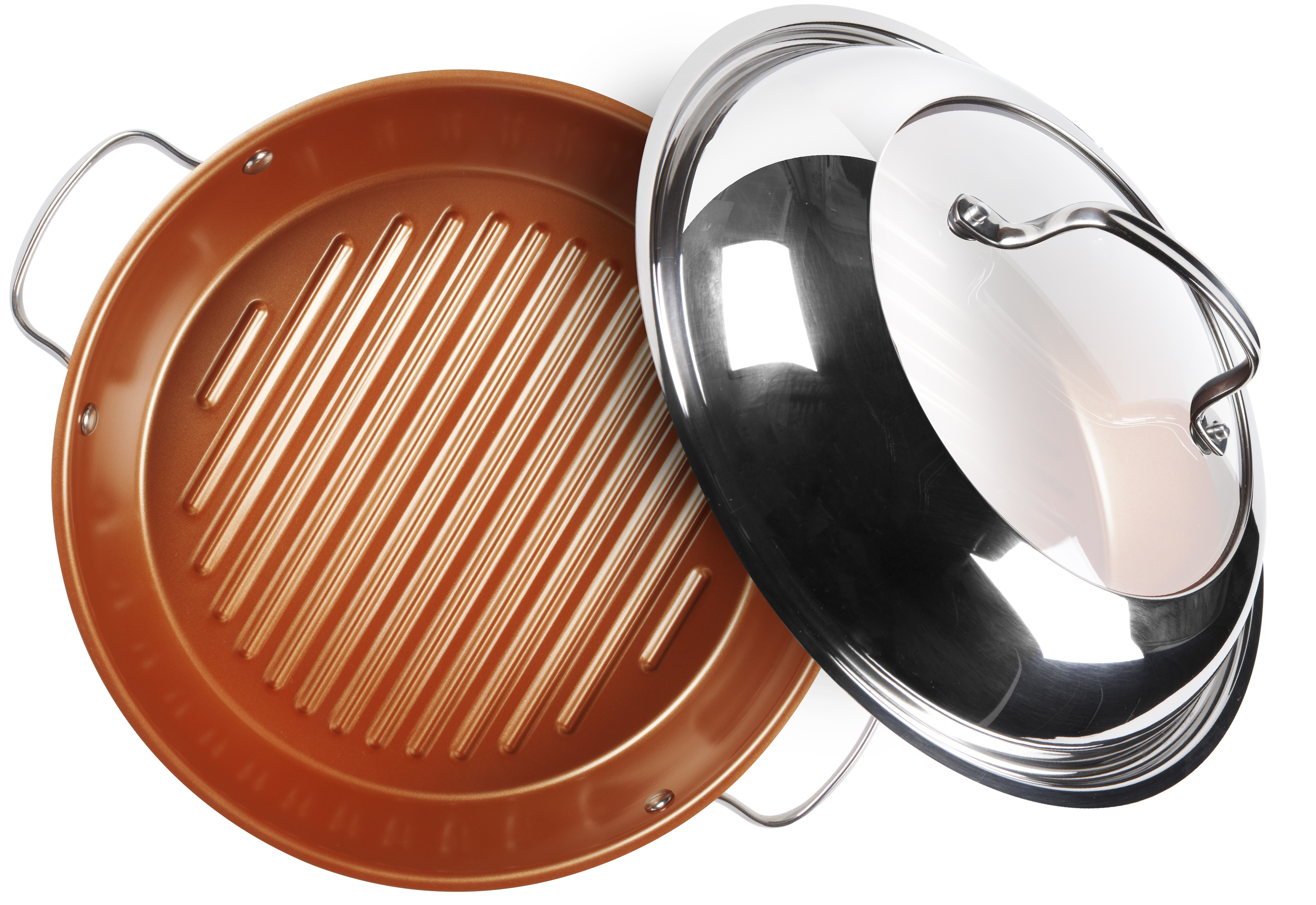 NuWave, LLC Expands Duralon Cookware Collection with Stainless Steel Grill  Pan - Kitchenware News & Housewares ReviewKitchenware News & Housewares  Review