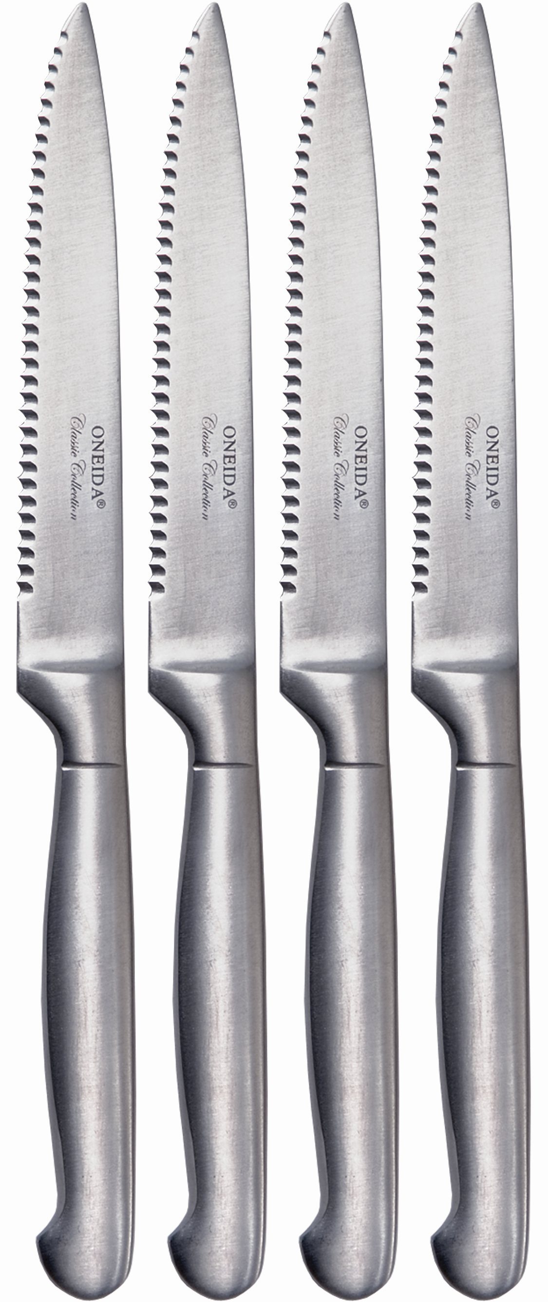 Oneida Frost Steak Knife Set, Set of 4