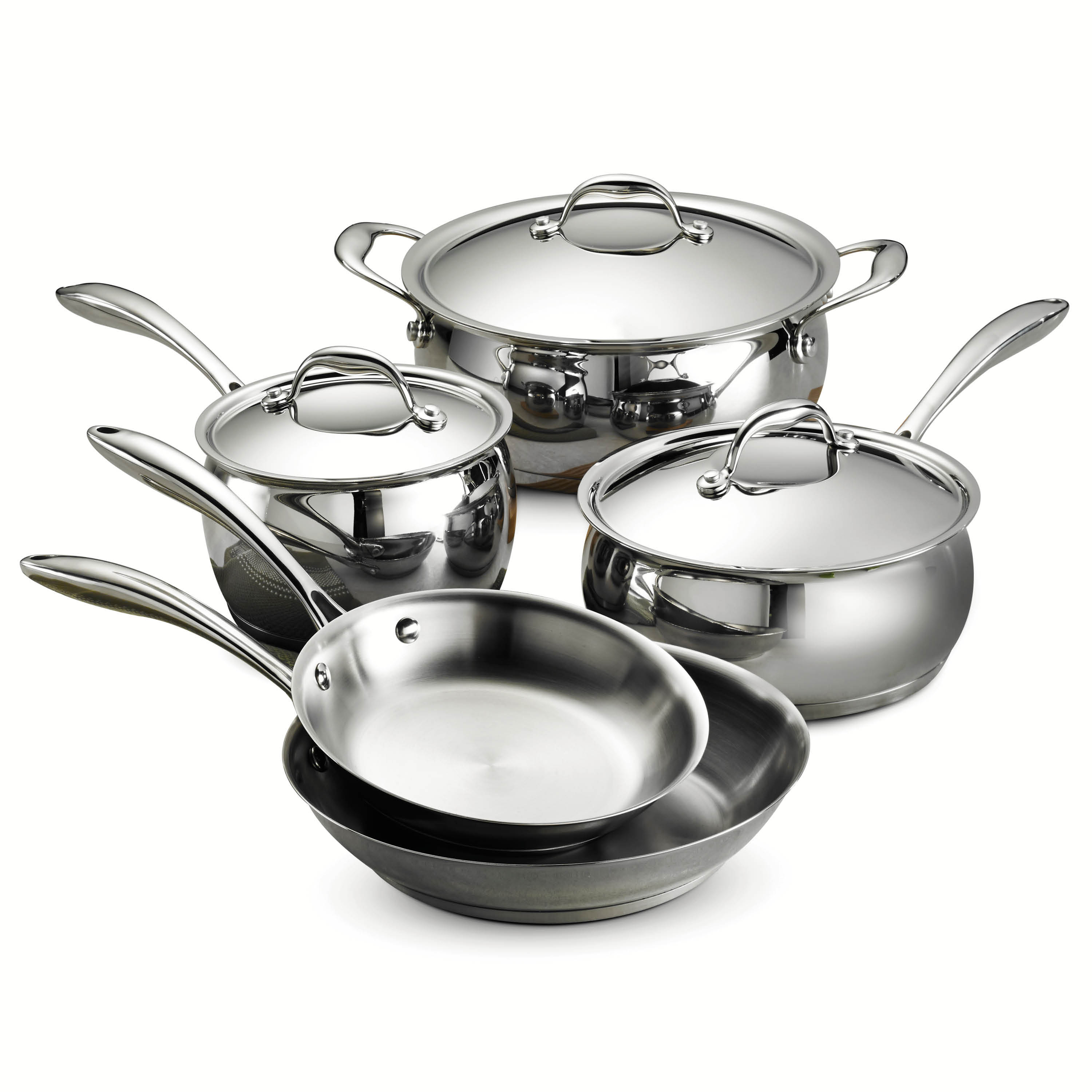 New Tramontina Domus Tri-Ply Base Stainless Steel 8-Piece Cookware Set -  Kitchenware News & Housewares ReviewKitchenware News & Housewares Review